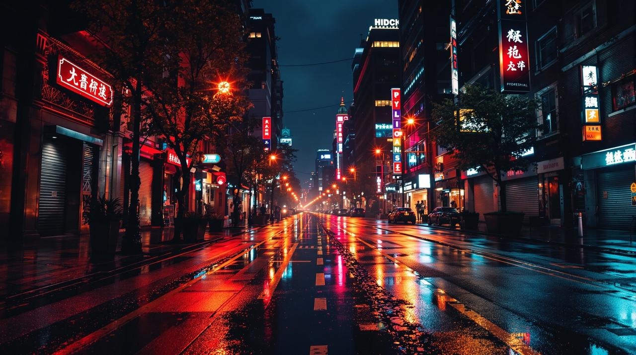 天启影视短视频：城市夜景延时摄影